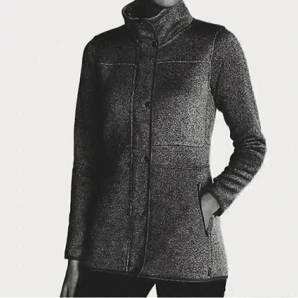 EDDIE BAUER RADIATOR FIELD JACKET Size‎ Small Petite (SP) Charcoal Grey - Picture 1 of 8